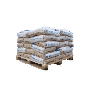 Halbe Palette ISKO-Holzpellets - 35 Säcke