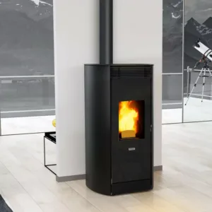 Versiegelter Pelletofen (konzentrischer Auslass oben) - MEO - 6 kW