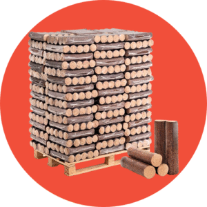 Holzbriketts