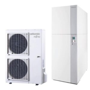Hybrid-Wärmepumpe mit Heizöl-Backup. Luft-Wasser Alféa Hybrid Duo Fioul Calo: 13 kW 400 V