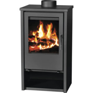 Kaminofen CONFORTO Regina Stahl schwarz 8,1 kW